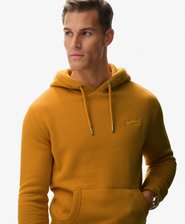 Vintage Logo Broderad Huvtröja