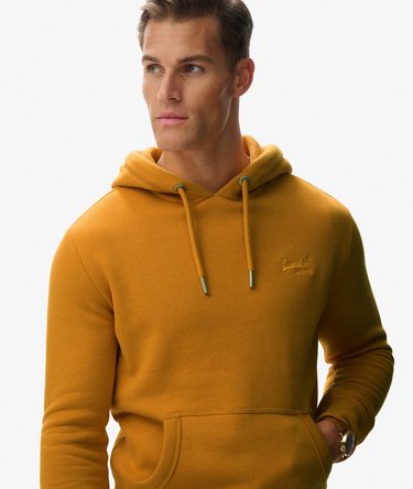 Vintage Logo Broderad Huvtröja Image 2