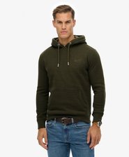 Vintage Logo Kapuzenpullover mit Stickerei