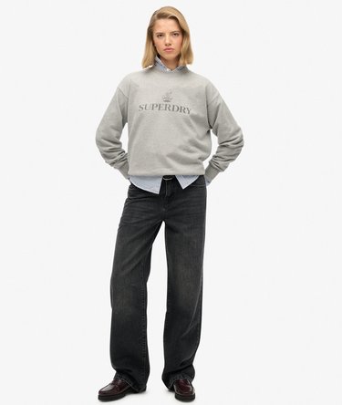 British Design Relaxed Crew Sweatshirt Image 3