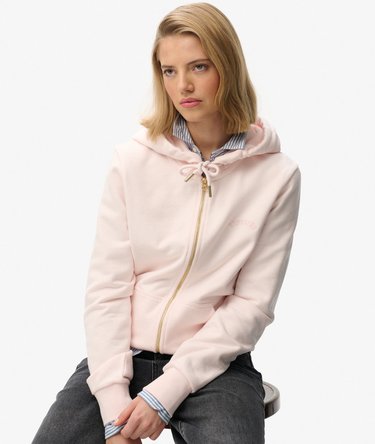 Hettegenser med glidelås og Essential-logo Image 2