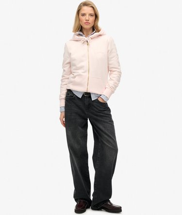 Hettegenser med glidelås og Essential-logo Image 3