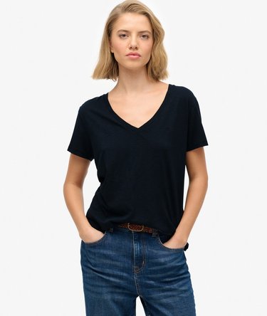 Studios Slub Broderad T-shirt Image 1