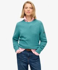 Slouchy Gebreide Crew Trui