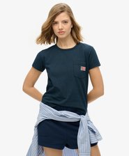 T-shirt con taschino Athletic Essential