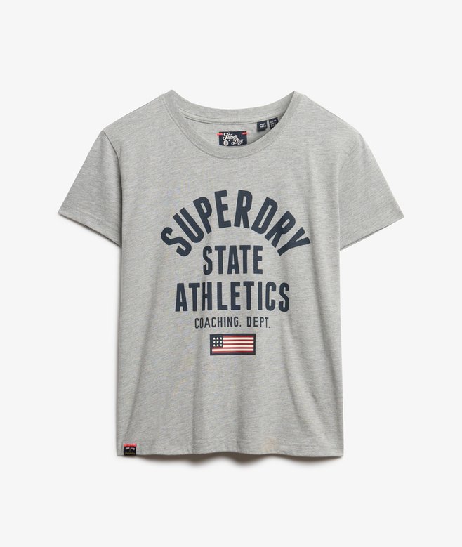 Athletic Graphic Fitted T-Shirt