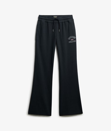 Athletic Print Flare Joggers Image 8