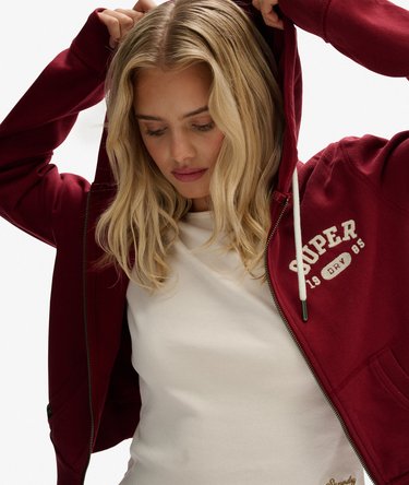 Athletic Essentials Sweat Zippé Court Décontracté Image 1