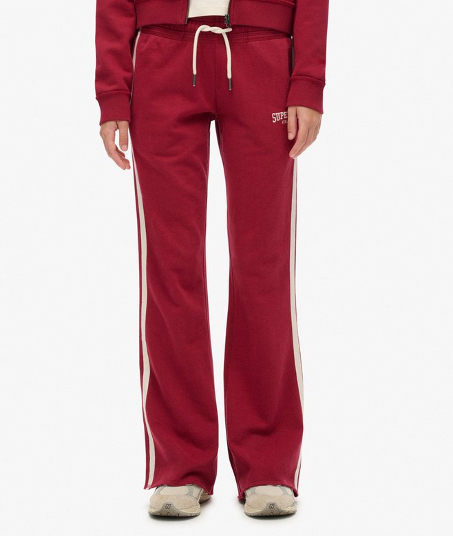 Athletic Stripe Flare Joggers