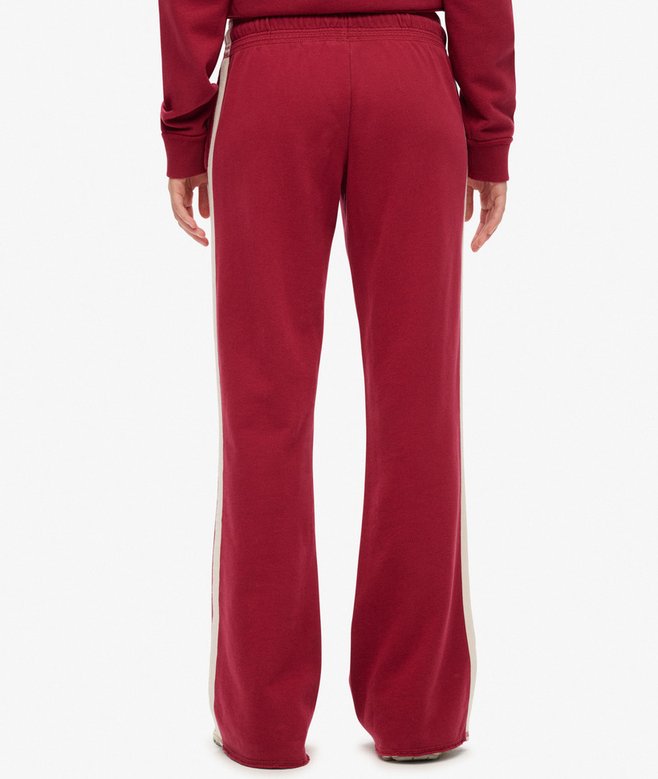 Athletic Stripe Flare Joggers