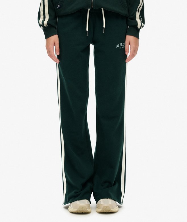 Athletic Stripe Flare Joggers