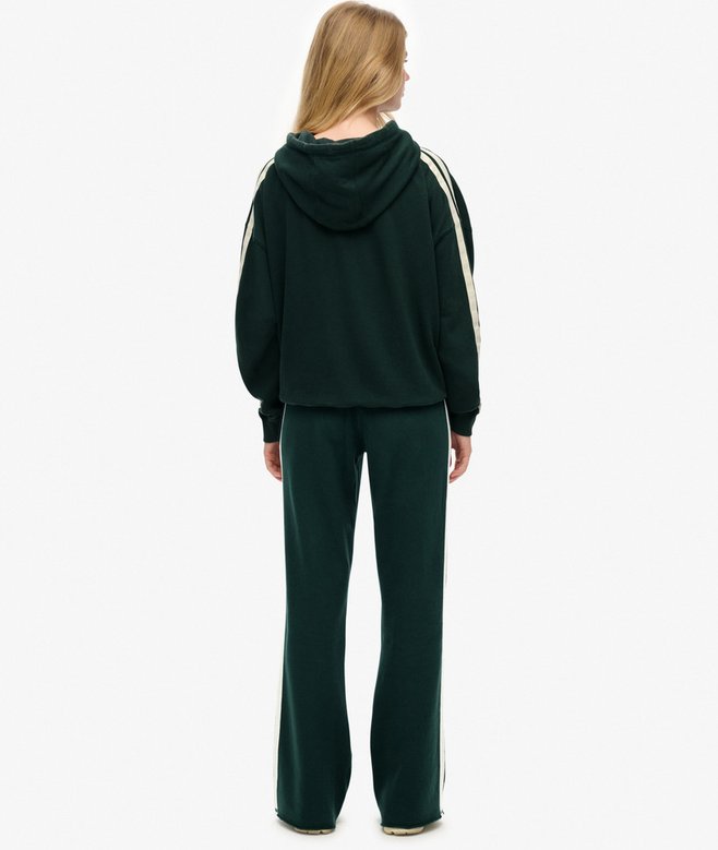Athletic Stripe Flare Joggers