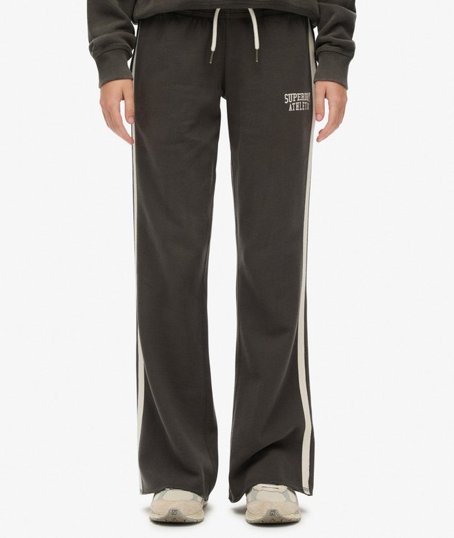 Athletic Stripe Flare Joggers