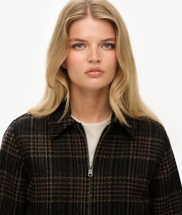 Checked Ranch Quilted Jacket Image 4