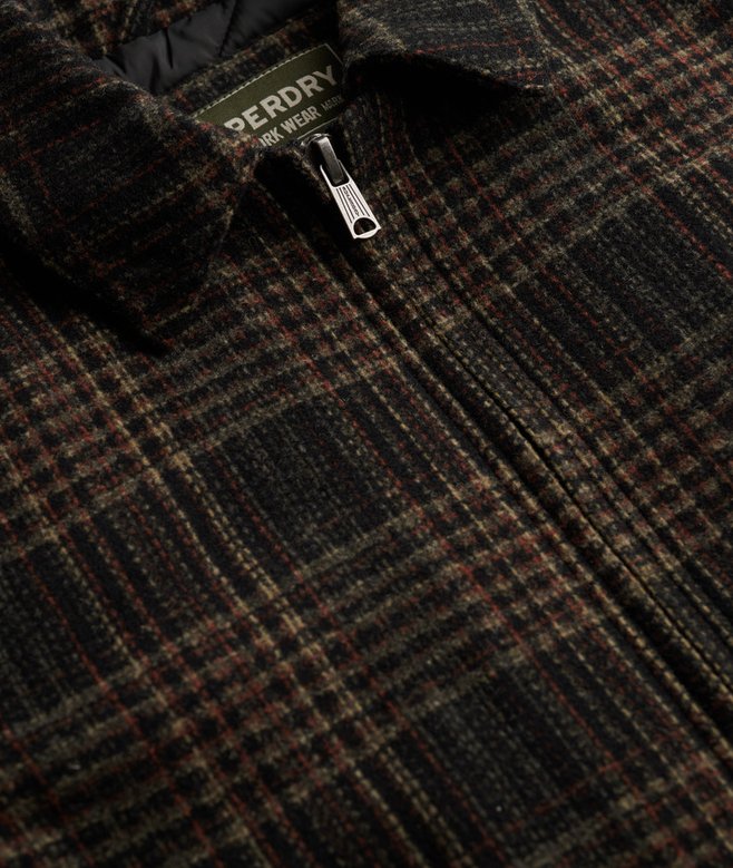 Checked Ranch Quilted Jacket