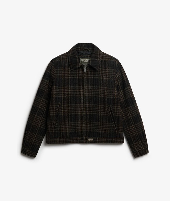 Checked Ranch Quilted Jacket