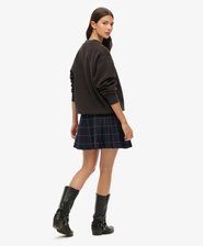 Vintage Pleated Mini Skirt