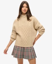 Vintage Pleated Mini Skirt