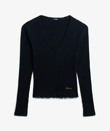 Essential Button Through Long Sleeve Top Image 6