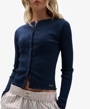 Athletic Essentials Ribbed Cardigan