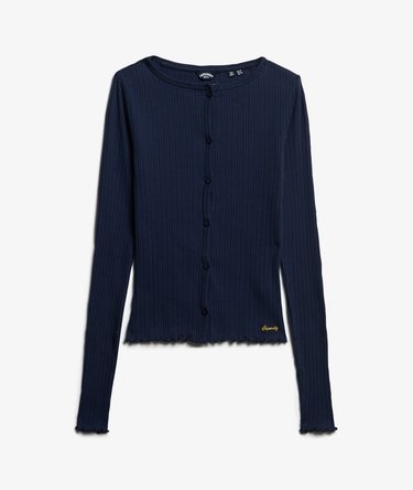 Athletic Essentials Ribbed Cardigan Image 6