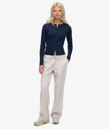 Athletic Essentials Ribbed Cardigan Image 3