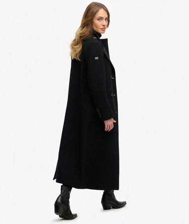 Double Breasted Wool Blend Coat Image 5