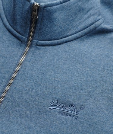 Sweat à demi-zip avec logo vintage brodé Image 6