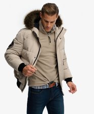 Everest Hooded Puffer Bomber Jacket