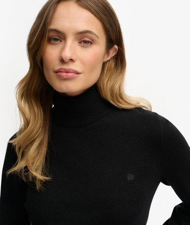 Classic Turtle Neck Jumper Image 4