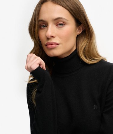 Classic Turtle Neck Jumper Image 2