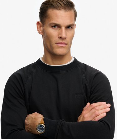Essential Logo Raglan Crew Sweatshirt Image 4