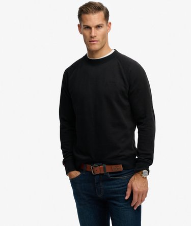 Essential Logo Raglan Crew Sweatshirt Image 1