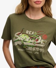 Camiseta de corte relajado con logo Tokyo Vintage