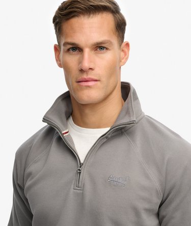 Essential Logo Raglan Henley Jumper Image 4