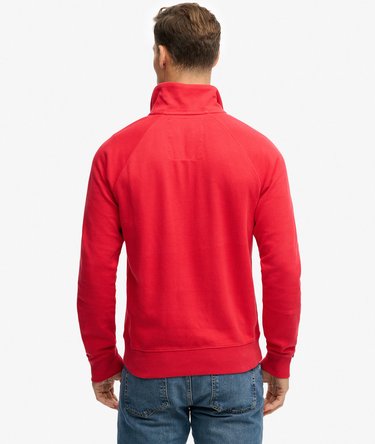 Essential Logo Raglan Henley Jumper Image 5