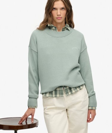 Essential Crew Neckline Jumper Image 2