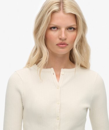 Athletic Essentials Ribbed Cardigan Image 4