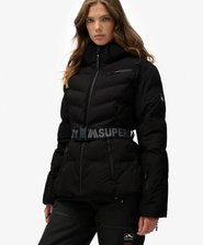 Luxe Belted Ski Padded Jacket
