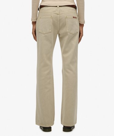 Mid Rise Flare Jeans Image 4