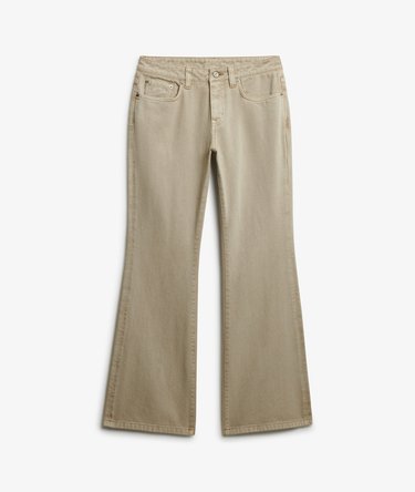 Mid Rise Flare Jeans Image 8