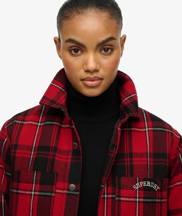 Check Lined Shirt Image 4