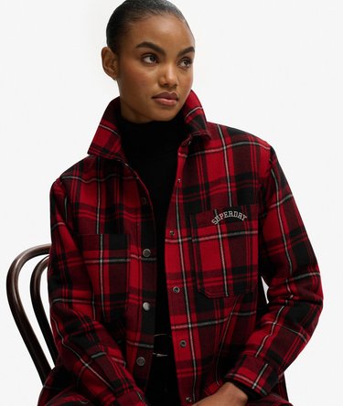 Check Lined Shirt Image 2