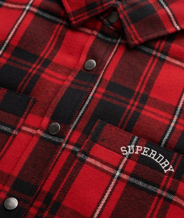 Check Lined Shirt Image 6