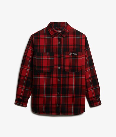 Check Lined Shirt Image 7