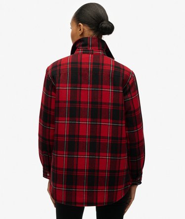 Check Lined Shirt Image 5