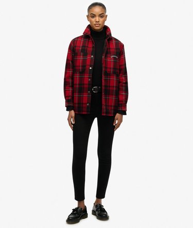 Check Lined Shirt Image 3