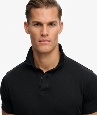 Essential Jersey Polo Top Image 4