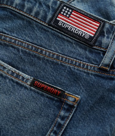 Denim Mini Skirt Image 7