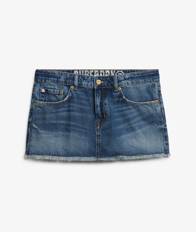 Denim Mini Skirt